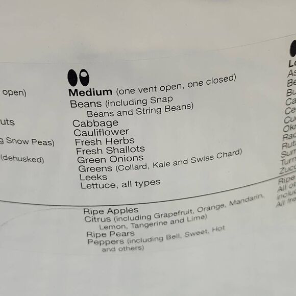 Tupperware Fridge Smart Round Large 20 Cup Storage Container Clear w/ Blue Lid - Picture 7 of 10